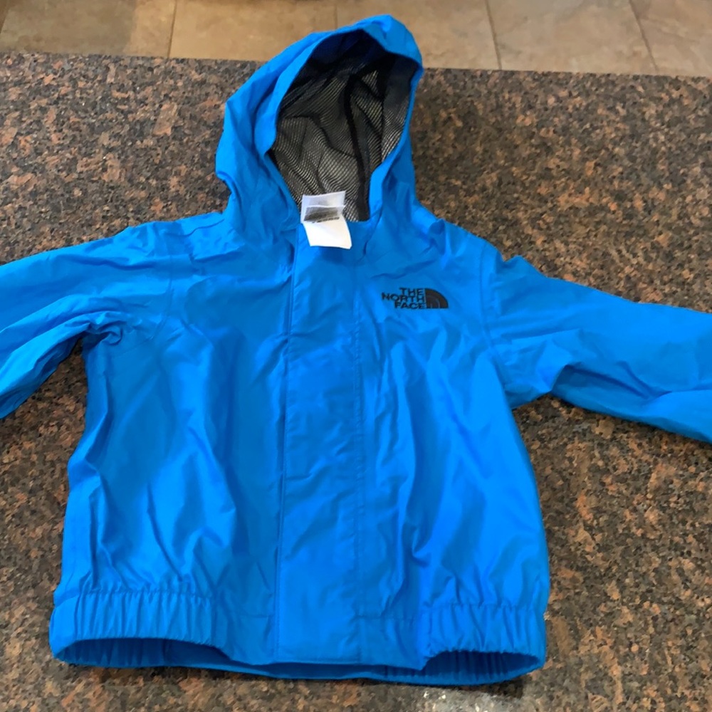 North Face baby rain coat